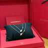 EMPORIO ARMANI阿瑪尼套組銀杏系列項鏈?zhǔn)宙溒呦ΧY物送女友EGS3262710EGS3263710 曬單實拍圖