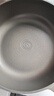 KIWICOO德國鈦聚力平底鍋不粘鍋家用牛排煎鍋無(wú)涂層煎蛋炒鍋電磁爐燃氣灶 【鈦聚力煎炒鍋】黑瓷耐臟 28cm 曬單實(shí)拍圖
