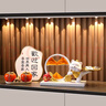 赟婭招財(cái)貓流沙畫裝飾品擺件入戶玄關(guān)鑰匙收納家居客廳高級(jí)感喬遷禮品 招財(cái)貓流沙畫-3件套A 曬單實(shí)拍圖