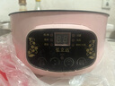 榮事達（Royalstar）火鍋專用鍋電煮鍋電火鍋電熱鍋蒸煮一體電蒸鍋 宿舍小火鍋多功能小電鍋 家用煎涮一體不粘鍋 4L 推薦【1000W功率+蒸籠】(3-6人) 曬單實拍圖