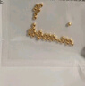 吾皇老金黃金古法金珠足金999DIY配件手鏈項鏈小金珠路路通散珠情侶手串 約0.15g 曬單實拍圖