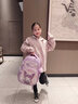 凱蒂貓（hellokitty）庫洛米兒童書(shū)包小學(xué)生1-3年級女護脊減負超輕一年級 【庫洛米A】3D卡通公仔 1-4年級 曬單實(shí)拍圖