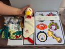 babycare搖鈴安撫禮盒新生兒見(jiàn)面禮嬰兒玩具禮盒滿(mǎn)月禮物布書(shū)安撫巾8件套 曬單實(shí)拍圖