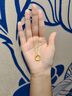 六桂福珠寶 LIU GUI FU JEWELRY莫比烏斯環(huán)黃金項鏈女士小克重足金999黃金項鏈七夕情人節送女友 吊墜0.31g莫比烏斯環(huán)黃金吊墜 +s925銀鏈子 曬單實(shí)拍圖
