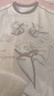 三彩2025春季新款線條小貓蝴蝶結(jié)衛(wèi)衣圓領(lǐng)套頭寬松慵懶M 曬單實(shí)拍圖