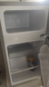 愛妻小冰箱迷你小型家用冷藏冷凍兩用宿舍出租房用雙門辦公室電冰箱節(jié)能省電 【一級(jí)能效】56L銀色【四天約一度電】 曬單實(shí)拍圖