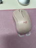 羅技（Logitech）M221無線鼠標(biāo)(M220造型)usb無線靜音鼠標(biāo)筆記本臺(tái)式電腦mac無線辦公鼠標(biāo)中小手電池小巧便攜 多彩 M221粉色+粉鼠標(biāo)墊 曬單實(shí)拍圖