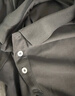 gxg.jeans男裝 多色通勤翻領(lǐng)短袖polo衫男 25夏新品 深灰色 XL 曬單實拍圖