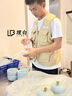 北羅餐飲馬甲工作服夏季定制印字logo燒烤火鍋店服務(wù)員多口袋工裝背心 【多口袋/耐磨】黑色 L 曬單實(shí)拍圖