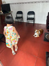 巴拉巴拉女童連衣裙寶寶童裝2024夏季兒童無(wú)袖裙子小清新印花208224111012 曬單實(shí)拍圖