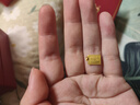 中銀鑫行黃金上上簽吊墜無(wú)事牌999足金素金工藝七夕禮物新款送女友 上上簽吊墜（克重多退少補） 約1g 曬單實(shí)拍圖