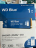西部數據（WD）SSD固態(tài)硬盤(pán) NVMe M.2接口 AI電腦配件 筆記本電腦游戲硬盤(pán) 原廠(chǎng)顆粒不虛標不掉速 SN5000 | PCle4x4 5150MB/s 大容量 【1TB】 曬單實(shí)拍圖