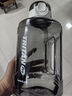 樂扣樂扣（LOCK&LOCK）小水庫大容量塑料運(yùn)動(dòng)水杯戶外冷水壺刻度把手男女杯子2.2L白色 曬單實(shí)拍圖