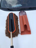 簡(jiǎn)約妮卡（jianyuenika）德國(guó)品質(zhì)汽車(chē)除塵撣子擦車(chē)神器車(chē)刷子掃灰塵車(chē)用油蠟拖蠟刷軟毛刷 咖色棉刷+收納盒【專(zhuān)用搭配】 曬單實(shí)拍圖