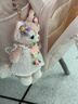 花仙子貝兒掛件玲娜貝爾包包掛飾配件卡通可愛鑰匙扣送女生禮物 粉色花仙子貝爾婚紗款 曬單實拍圖