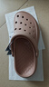 斯凱奇（Skechers）洞洞鞋女款夏季透氣防滑拖鞋涼鞋沙灘休閑鞋111514 桃粉色/PCH 35 曬單實(shí)拍圖