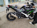 友虹摩托車(chē)跑車(chē)新款公路賽雙缸水冷400c發(fā)動(dòng)機可上牌川崎越野機車(chē)忍者 白武士忍者 250cc可過(guò)戶(hù)（帶行駛證綠本） 曬單實(shí)拍圖