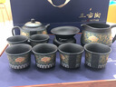 愛奢爾八一建軍節(jié)禮物退伍軍人紀念品伴手禮商務禮品紫砂壺茶杯茶具套裝 三畝陶茶具套裝紫砂壺泡茶杯茶水分離杯禮盒4件 退休父親生日禮物男士醫(yī)生老師教師節(jié)禮物周年慶紀念品 曬單實拍圖