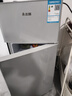 志高小冰箱89L迷你小型家用 下冷藏上冷凍兩用宿舍寢室出租房雙門辦公室電冰箱 節(jié)能省電 一級能效-89L銀雙門【省電輕音】 曬單實拍圖