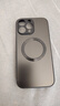 奶小鴨（NEYAA）【AG磨砂】適用蘋(píng)果13pro手機殼 iphone13pro保護套磁吸充電超薄磨砂全包防摔男女款 石墨黑 曬單實(shí)拍圖