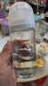 貝親（Pigeon）玻璃奶瓶寬口徑防脹氣240ml L號奶嘴 6月+ AA188  曬單實拍圖