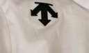 DESCENTE迪桑特TRAINING系列綜訓男士TOUGH面料短袖針織衫T恤 BW-WHITE LOGO M (170/92A) 曬單實(shí)拍圖