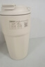 京東京造保溫杯 咖啡杯水男士女兒童學(xué)生 伴手禮品316不銹鋼 乳白色480ml 曬單實(shí)拍圖