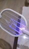 德雷博（DEREMBO ）電蚊拍滅蚊燈兩用鋰電池充電式紫光誘蚊基孔肯雅熱滅蚊神器P01 曬單實拍圖