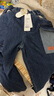 馬騎頓（MQD）男童秋季新品學(xué)院風(fēng)休閑百搭水洗錐形褲牛仔褲 中牛仔藍 140 曬單實(shí)拍圖