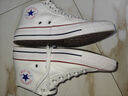 匡威（Converse）官方 莫爾登All Star男女板鞋中幫帆布小白鞋A00812C A00812C 42.5 曬單實(shí)拍圖