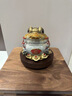 福格達（FUGEDA）銅金蟾擺件三足蟾蜍金蟬工藝品客廳辦公室擺設茶室公司開(kāi)業(yè)賀禮 納財金蟾-小號【高檔禮盒】 曬單實(shí)拍圖