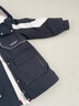 鴨鴨（YAYA）羽絨服女中長款2025冬季新款加厚連帽工裝撞色韓版派克服保暖外套 黑色 S 曬單實拍圖