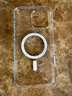 Apple/蘋果 iPhone 16 Pro Max 專用 MagSafe 透明保護殼 磁吸手機殼 蘋果原裝手機殼 曬單實拍圖