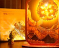 上新了文創(chuàng) 生日禮物故宮拼裝紙雕燈 diy紙藝氛圍夜燈擺件文創(chuàng)禮送女友 曬單實(shí)拍圖