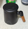 京東京造茶杯便攜式黑陶茶泡茶壺茶杯功夫茶具辦公杯隨身茶壺容量400ml 曬單實(shí)拍圖