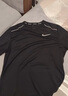 耐克（NIKE）男子運(yùn)動(dòng)T恤 速干衣 輕便休閑運(yùn)動(dòng)服AJ7566-010 黑L 曬單實(shí)拍圖