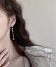 伊燦法式復古流蘇仿珍珠耳環(huán)女2025年新款爆款耳釘夸張氣質(zhì)高級感耳飾 法式復古流蘇珍珠耳環(huán) 曬單實拍圖