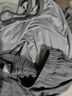 貓人（MiiOW）兒童睡衣套裝A類男童女童夏季莫代爾短袖套裝春秋家居服 灰色 160 曬單實(shí)拍圖