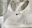 耐克（NIKE）鄭欽文同款女子中強度支撐速干襯墊運動內衣 SWOOSH DX6822-100 L 曬單實拍圖