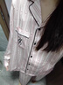 維多利亞的秘密（Victoria's Secret）田曦薇同款 宅度假水光綢家居服絲滑涼感長(cháng)袖長(cháng)褲睡衣套裝 曬單實(shí)拍圖