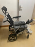 Ainsnbot美國電動(dòng)輪椅車(chē)602智能老人專(zhuān)用全自動(dòng)輕便可折疊旅行電動(dòng)手推車(chē) 銀-舒適后躺+遙控一鍵折疊32A 曬單實(shí)拍圖