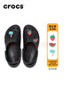 卡駱馳（CROCS）貝雅云彩女士洞洞鞋戶(hù)外休閑鞋|208186 黑色-001(含智必星) 35 (220mm) 曬單實(shí)拍圖