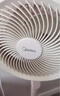 美的（Midea）【暴風(fēng)循環(huán)】空氣循環(huán)扇大風(fēng)量搖頭電風(fēng)扇家用臺(tái)式落地扇輕音臥室節(jié)能小風(fēng)扇柔風(fēng)輕羽扇 FGA24TQ 曬單實(shí)拍圖