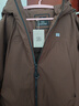 KOLON SPORT/可隆防水羽絨服 明星同款 男女戶外中量防風保暖鵝絨沖鋒衣外套 LUDJ4WT524-DN 深棕色 S 165/88A 曬單實拍圖