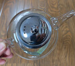 元青佳盛玻璃茶壺耐高溫高硼硅玻璃泡茶壺過(guò)濾花茶壺云汐壺引嘴透明 曬單實(shí)拍圖