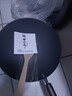 傳世家徽炒鍋鐵鍋無涂層炒菜鍋精鐵極鐵平底不粘鍋燃氣電磁爐通用已開鍋 32【無涂層極鐵鍋】+蓋+鏟 32cm 曬單實拍圖