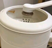 美的（Midea）電煮鍋 小電鍋 電蒸鍋 長(zhǎng)柄 宿舍小鍋 多功能輔食鍋 學(xué)生宿舍泡面XZE2017 1.6L配蒸籠【國(guó)家補(bǔ)貼】 曬單實(shí)拍圖