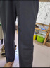 班尼路（Baleno）休閑褲男夏季長(cháng)褲男士簡(jiǎn)約潮流直筒褲薄款冰絲夏天透氣速干褲子男 曬單實(shí)拍圖