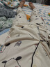 貓人【100%純棉】帶胸墊女士睡衣女秋冬長袖可愛印花家居服可外穿新品 曬單實拍圖
