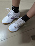 美津濃（MIZUNO）CYCLONE SPEED CN排球鞋綜合室內(nèi)外訓(xùn)練鞋男女款羽毛球鞋乒乓球鞋 白金 【顏值與實(shí)力并存】 現(xiàn)貨 39 =250mm 曬單實(shí)拍圖